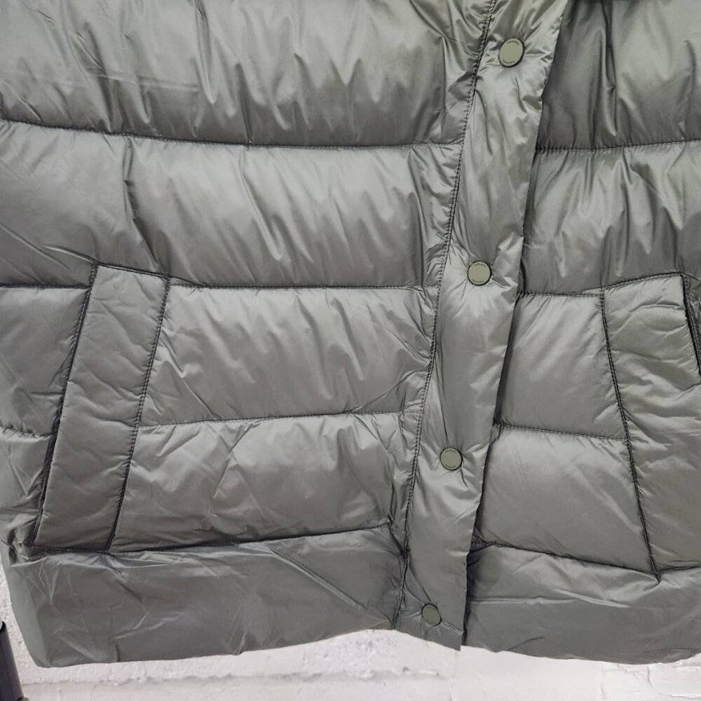 NWT Tahari Women’s Puffer Jacket Water Repellent Premium Insulation Green XL - Picture 5 of 10